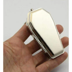 PERLE RARE Porte-clés Cercueil En Métal Cendrier De Poche Portable Cendrier à Cigarettes Extérieur Avec Couvercle à Envoyer à Des Amis (1 Pièce) 11 PERLE RARE Porte-clés Cercueil En Métal Cendrier De Poche Portable Cendrier à Cigarettes Extérieur Avec Couvercle à Envoyer à Des Amis (1 Pièce) -Poubelle Boutique 42418844 5
