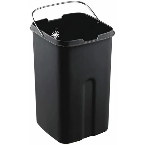 EKO Poubelle à Ouverture Dessus Laguna 35 L Argenté Mat - Argent 5 EKO Poubelle à Ouverture Dessus Laguna 35 L Argenté Mat - Argent – Image 3