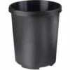HAN 43x49 Cm (ØxH) 50l Polypropylen Farbe: 1836-13 Corbeille à Papier 50 L (Ø X H) 350 Mm X 490 Mm Noir 1 Pc(s) -Poubelle Boutique 4408460 1
