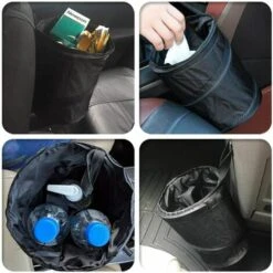 BRIDAY Poubelle De Voiture Poubelle De Voiture Pliable Pop-up Sac Poubelle Étanche Universel Voyager Portable Poubelle De Voiture Organisateur De Voiture Ordures Litière Rangement Collection -Poubelle Boutique 44928835 4
