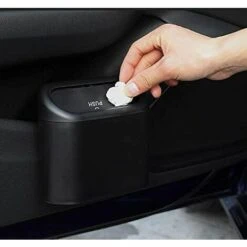 BRIDAY Poubelle De Voiture Avec Couvercle Mini Type De Suspension Portable Suspendu étanche Poubelle Automobile Poubelle De Voiture Avec Couvercle -Poubelle Boutique 44929336 3