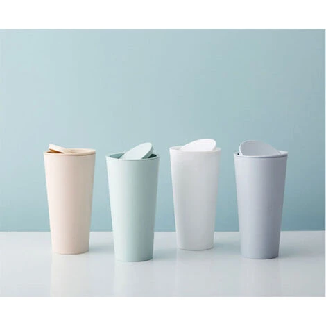 AIDUCHO 4 Pièces Poubelle De Voiture, Poubelle Auto Voiture, Poubelles De Voiture Avec Couvercle, Plastique Portable Étanches Mini Poubelle Pour L'Intérieur Voiture,Bureau, Maison (Vert, Blanc, Bleu Et Kaki) 4 AIDUCHO 4 Pièces Poubelle De Voiture, Poubelle Auto Voiture, Poubelles De Voiture Avec Couvercle, Plastique Portable Étanches Mini Poubelle Pour L'Intérieur Voiture,Bureau, Maison (Vert, Blanc, Bleu Et Kaki) – Image 2