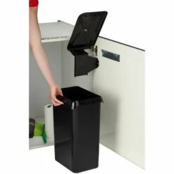 Rossignol - Poubelle Automatique Pour Porte 23L PORTASAC - Noir -Poubelle Boutique 48408116 5