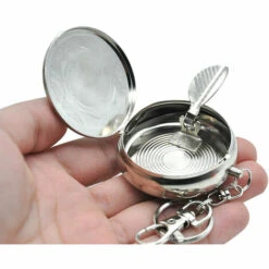 Cendrier De Poche Portable Cendrier À Cigarettes Cendrier À Cigarettes Mini Cendrier En Acier Inoxydable Avec Porte-Clés, 5*5cm Fontainebleau Argent 3Pcs(Couleur Aléatoire) 9 Cendrier De Poche Portable Cendrier À Cigarettes Cendrier À Cigarettes Mini Cendrier En Acier Inoxydable Avec Porte-Clés, 5*5cm Fontainebleau Argent 3Pcs(Couleur Aléatoire) -Poubelle Boutique 48635790 3