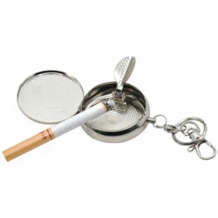 Cendrier De Poche Portable Cendrier À Cigarettes Cendrier À Cigarettes Mini Cendrier En Acier Inoxydable Avec Porte-Clés, 5*5cm Fontainebleau Argent 3Pcs(Couleur Aléatoire) 11 Cendrier De Poche Portable Cendrier À Cigarettes Cendrier À Cigarettes Mini Cendrier En Acier Inoxydable Avec Porte-Clés, 5*5cm Fontainebleau Argent 3Pcs(Couleur Aléatoire) -Poubelle Boutique 48635790 5