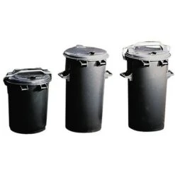 OPV Poubelle Plastique 110 Litres Sans Anse