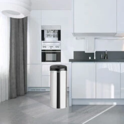 Kesser® Poubelle à Capteur Automatique Corbeille à Papier En ACIER INOXYDABLE -Poubelle Boutique 50752918 5