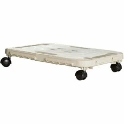 Dmora Plate-forme Avec Roues En Polypropylène, 100% Made In Italy, 48x29h8 Cm, Couleur Beige 5 Dmora Plate-forme Avec Roues En Polypropylène, 100% Made In Italy, 48x29h8 Cm, Couleur Beige -Poubelle Boutique 51647270 2