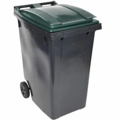 SULO BAC ROULANT DE TRI SELECTIF 360 L-Vert-109.5cm