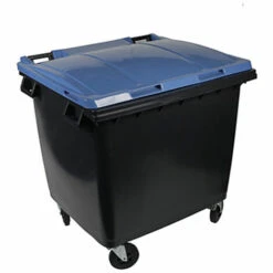 SULO BAC ROULANT DE TRI SELECTIF 1000 L-Bleu-129.5cm - Bleu