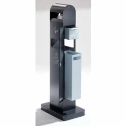 PROBBAX Combiné Cendrier-poubelle - Capacité Poubelle 8 L, Capacité Cendrier 2 L - H X L X P 1000 X 200 X 150 Mm - Coloris Poubelle: Anthracite RAL 7016 8 PROBBAX Combiné Cendrier-poubelle - Capacité Poubelle 8 L, Capacité Cendrier 2 L - H X L X P 1000 X 200 X 150 Mm - Coloris Poubelle: Anthracite RAL 7016 -Poubelle Boutique 52057882 3