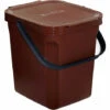 DENOX Poubelle Organique 10 L. - Brown -Poubelle Boutique 52070292 1