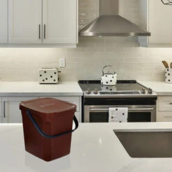 DENOX Poubelle Organique 10 L. - Brown -Poubelle Boutique 52070292 3