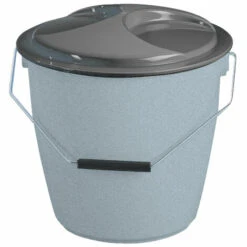 DENOX Seau Avec Couvercle 16 L. - Granite