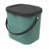 BRICOLINE Poubelle De Recyclage Verte Rotho Albula 6L -Poubelle Boutique 52512695 1