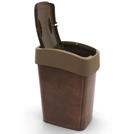 BRICOLINE Curver Flip Bin 25L Poubelle En Cuir 7 BRICOLINE Curver Flip Bin 25L Poubelle En Cuir – Image 5