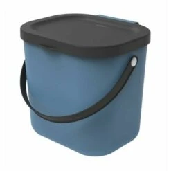 BRICOLINE Corbeille Rotho Albula 6L Bleu