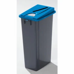 PROBBAX Collecteur De Tri En Plastique - Capacité 80 L - Fente De Dépôt - Coloris Poubelle: Gris|Coloris Du Couvercle: Gris 11 PROBBAX Collecteur De Tri En Plastique - Capacité 80 L - Fente De Dépôt - Coloris Poubelle: Gris|Coloris Du Couvercle: Gris -Poubelle Boutique 52637210 5