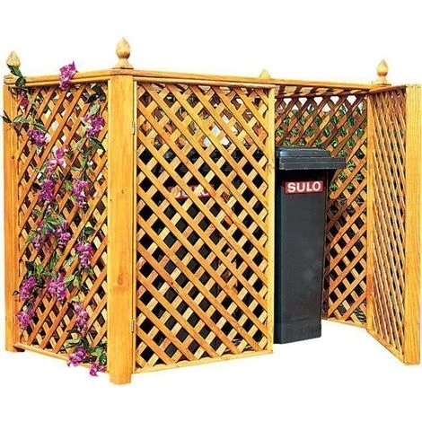 IDEANATURE Double Cache Conteneur En Pin Traité Naturel - Naturel 3 IDEANATURE Double Cache Conteneur En Pin Traité Naturel - Naturel