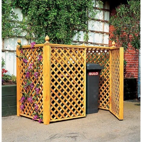 IDEANATURE Double Cache Conteneur En Pin Traité Naturel - Naturel 4 IDEANATURE Double Cache Conteneur En Pin Traité Naturel - Naturel – Image 2