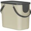 Rotho Abfallbehälter Albula 25l 40x23,5x34cm Cappuccino -Poubelle Boutique 53522961 1