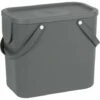Rotho Abfallbehälter Albula 25l 40x23,5x34cm Anthrazit