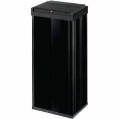 Conteneur De Déchets H763XB339XT260mm 52L Noir Hailo
