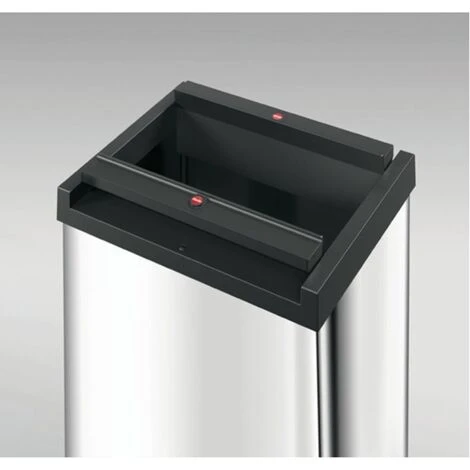 Conteneur De Déchets H763XB339XT260mm 52L Noir Hailo 5 Conteneur De Déchets H763XB339XT260mm 52L Noir Hailo – Image 3