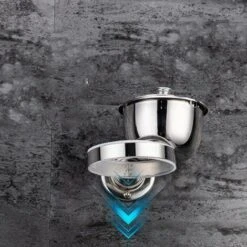 Betterlife Cendrier Mural Exterieur Acier Inoxydable Cendrier De Sécurité Pour La Restauration La Maison Cendrier Coupe-Vent Et Cendrier à Support -Poubelle Boutique 54944487 3