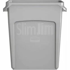 NWL Collecteur Recyclable 60L H635XB279XT558MM Gris Gris M.ventation Canaux Rubbermaid