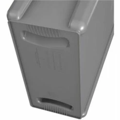 NWL Collecteur Recyclable 60L H635XB279XT558MM Gris Gris M.ventation Canaux Rubbermaid -Poubelle Boutique 55015588 3