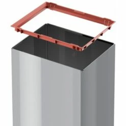 Hailo Poubelle Big-Box Swing Taille L 35 L Argenté 0840-121 - Argent 9 Hailo Poubelle Big-Box Swing Taille L 35 L Argenté 0840-121 - Argent -Poubelle Boutique 5587408 4