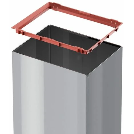 Hailo Poubelle Big-Box Swing Taille L 35 L Argenté 0840-121 - Argent 6 Hailo Poubelle Big-Box Swing Taille L 35 L Argenté 0840-121 - Argent – Image 4