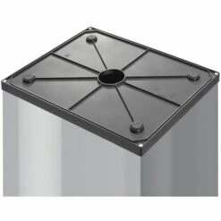 Hailo Poubelle Big-Box Swing Taille XL 52 L Argenté 0860-221 - Argent -Poubelle Boutique 5622447 3