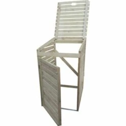 HABITAT ET JARDIN Cache-poubelle Simple - 80 X 90 X 135 Cm - Bois. -Poubelle Boutique 56622416 3