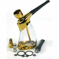 LIFCAUSAL Lot De 2 Mini Narguilés Portables Avec Accessoires De Chicha Cadeaux De Narguilé Portables Pour Petit Ami, Père, Mari Ou Amis Dorés 9 LIFCAUSAL Lot De 2 Mini Narguilés Portables Avec Accessoires De Chicha Cadeaux De Narguilé Portables Pour Petit Ami, Père, Mari Ou Amis Dorés -Poubelle Boutique 56624307 3