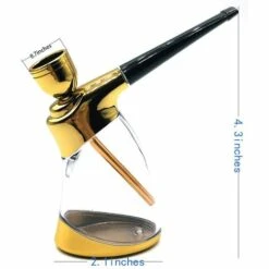 LIFCAUSAL Lot De 2 Mini Narguilés Portables Avec Accessoires De Chicha Cadeaux De Narguilé Portables Pour Petit Ami, Père, Mari Ou Amis Dorés 11 LIFCAUSAL Lot De 2 Mini Narguilés Portables Avec Accessoires De Chicha Cadeaux De Narguilé Portables Pour Petit Ami, Père, Mari Ou Amis Dorés -Poubelle Boutique 56624307 5