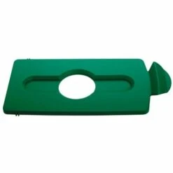RUBBERMAID Couvercle VERT Bouteilles Plastique Et Canettes Pour Station De Recyclage Slim Jim