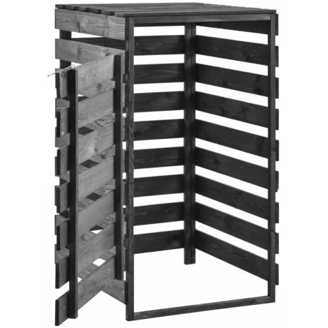 NOVA Couvre à Ordures En Bois Massif à Pino Massif Diverses Dimensions Abri De Poubelle Simple 70x75x121 Cm Bois De Pin Massif Peint Taille : 70x75x121 Cm 5 NOVA Couvre à Ordures En Bois Massif à Pino Massif Diverses Dimensions Abri De Poubelle Simple 70x75x121 Cm Bois De Pin Massif Peint Taille : 70x75x121 Cm – Image 3