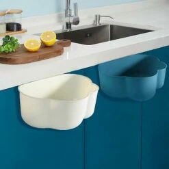 ILOVEMILAN Tenture Murale En Forme De Nuages, Poubelle De Cuisine Domestique Pour Bureau (rose) -Poubelle Boutique 58071720 4