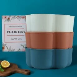 ILOVEMILAN Tenture Murale En Forme De Nuages, Poubelle De Cuisine Domestique Pour Bureau (rose) -Poubelle Boutique 58071720 5