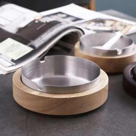 OUSUDELA Extérieur Design, Cendrier Avec Couvercle Fermé Anti Odeur, Cigare Cendrier Anti Vent Portable Pour Intérieur Et Extérieur 3 OUSUDELA Extérieur Design, Cendrier Avec Couvercle Fermé Anti Odeur, Cigare Cendrier Anti Vent Portable Pour Intérieur Et Extérieur