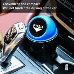 OUSUDELA Véhicule Automobile Porte-gobelet Poubelle Petite Mini Poubelle Voiture Poubelle Poubelle Pour Voiture Bureau Maison -Poubelle Boutique 58338357 5