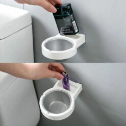 STARLIGHT Cendrier Mural D'extérieur,SL.GT Cendrier Mural De Salle De Bain,Cendrier De Bureau,Cendrier En Acier Inoxydable -Poubelle Boutique 58508798 4