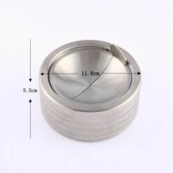 STARLIGHT Cendrier Acier Inoxydable,SL.GT Cendrier Anti Odeur Cendrier Exterieur Anti Vent Cendrier De Table Résistant Au Vent Avec Couvercle(argent) 9 STARLIGHT Cendrier Acier Inoxydable,SL.GT Cendrier Anti Odeur Cendrier Exterieur Anti Vent Cendrier De Table Résistant Au Vent Avec Couvercle(argent) -Poubelle Boutique 58508813 3