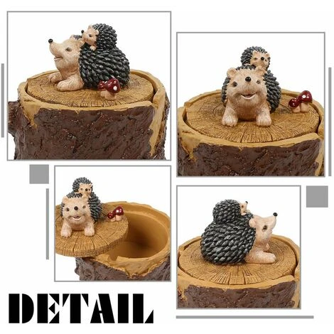 ENLENK Cendrier Cigarettes Avec Couvercle Mignon Vivid Forest Animal Cendrier Support Pour Intérieur Et Extérieur-Hérisson 4 ENLENK Cendrier Cigarettes Avec Couvercle Mignon Vivid Forest Animal Cendrier Support Pour Intérieur Et Extérieur-Hérisson – Image 2
