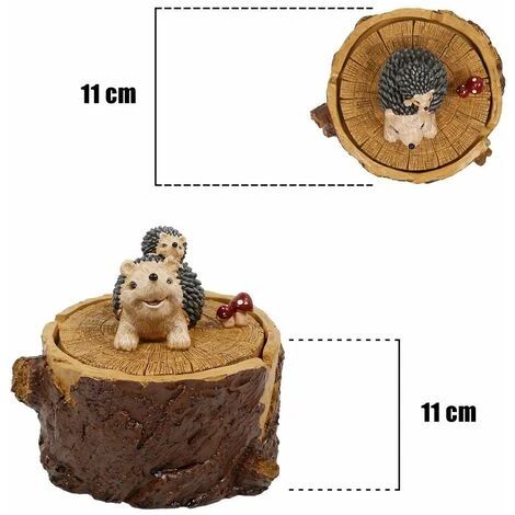 ENLENK Cendrier Cigarettes Avec Couvercle Mignon Vivid Forest Animal Cendrier Support Pour Intérieur Et Extérieur-Hérisson 5 ENLENK Cendrier Cigarettes Avec Couvercle Mignon Vivid Forest Animal Cendrier Support Pour Intérieur Et Extérieur-Hérisson – Image 3