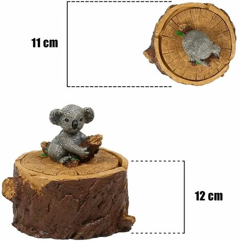 ENLENK Cendrier Cigarettes Avec Couvercle Mignon Vivid Forest Animal Cendrier Support Pour Intérieur Et Extérieur-Koala 5 ENLENK Cendrier Cigarettes Avec Couvercle Mignon Vivid Forest Animal Cendrier Support Pour Intérieur Et Extérieur-Koala – Image 3