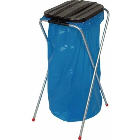 GEBR.WERTH Collecteur De Déchets H810XB370XT410MM 70-120L Couvercle Noir 3 GEBR.WERTH Collecteur De Déchets H810XB370XT410MM 70-120L Couvercle Noir