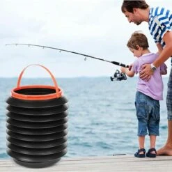 OUSUDELA Portable Poubelle Seau De Voiture Rétractable,Poubelle Pliante Voiture Stockage Magic MultifonctionnelPour Le Camping, Les Voyages En Plein Air, Réutilisable -Poubelle Boutique 59170873 4